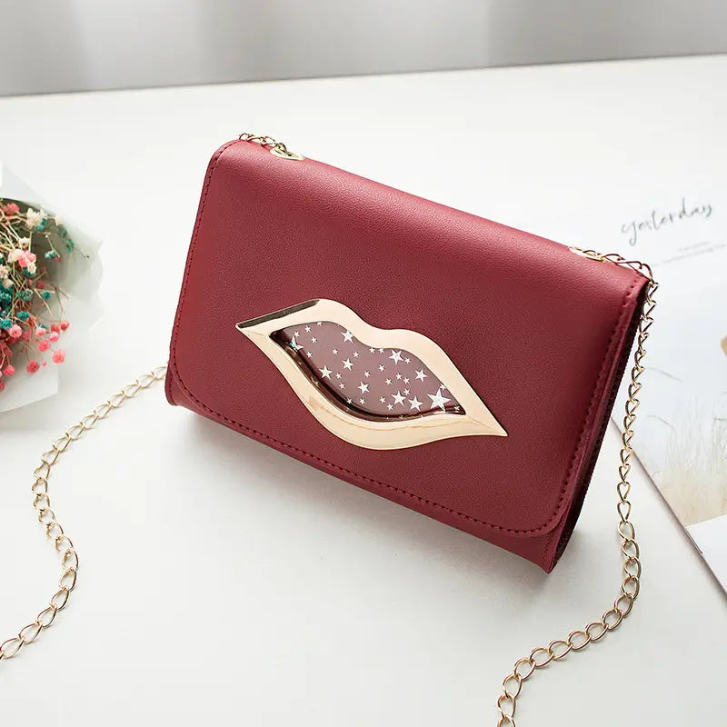 Star Metal Lip Bag