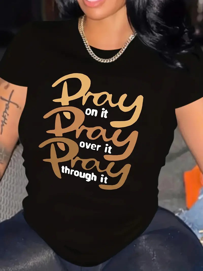 Pray Letter Tee