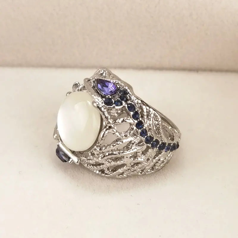 Floral Moonstone