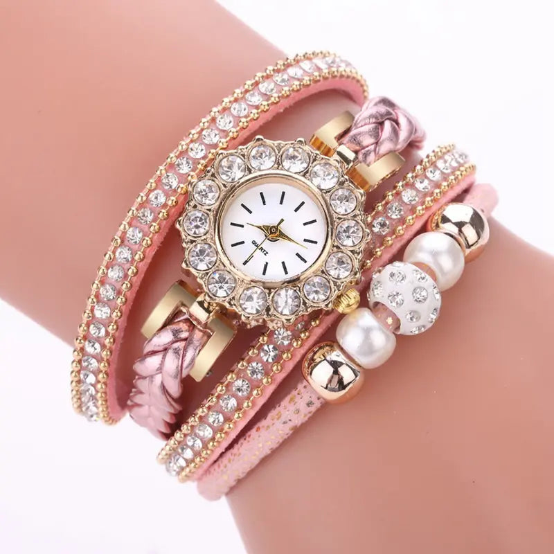 Flower Charm Watch