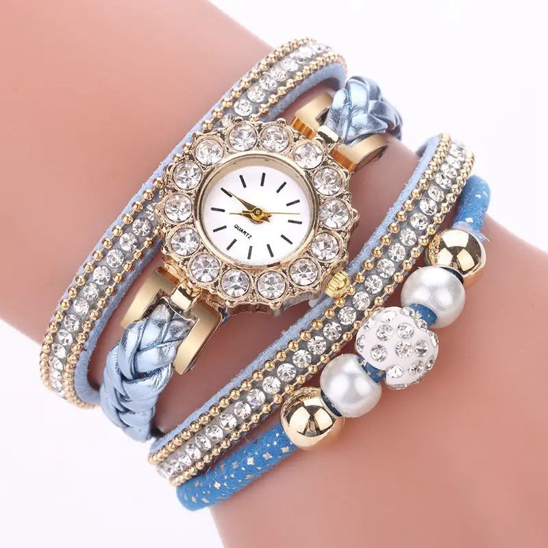 Flower Charm Watch