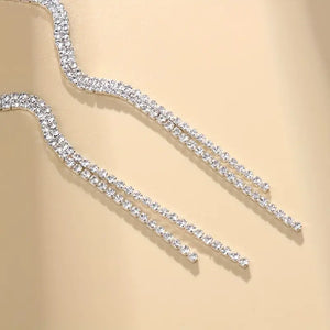 Sparkling Rhinestone Silvery