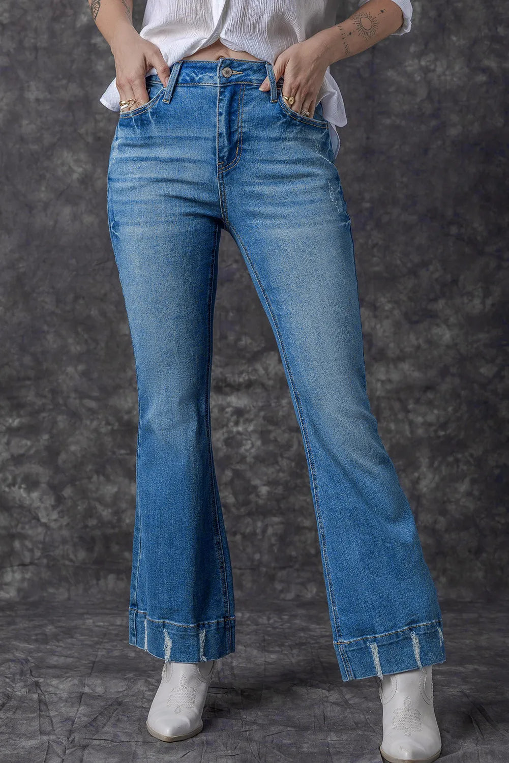 Flare Wash Jeans