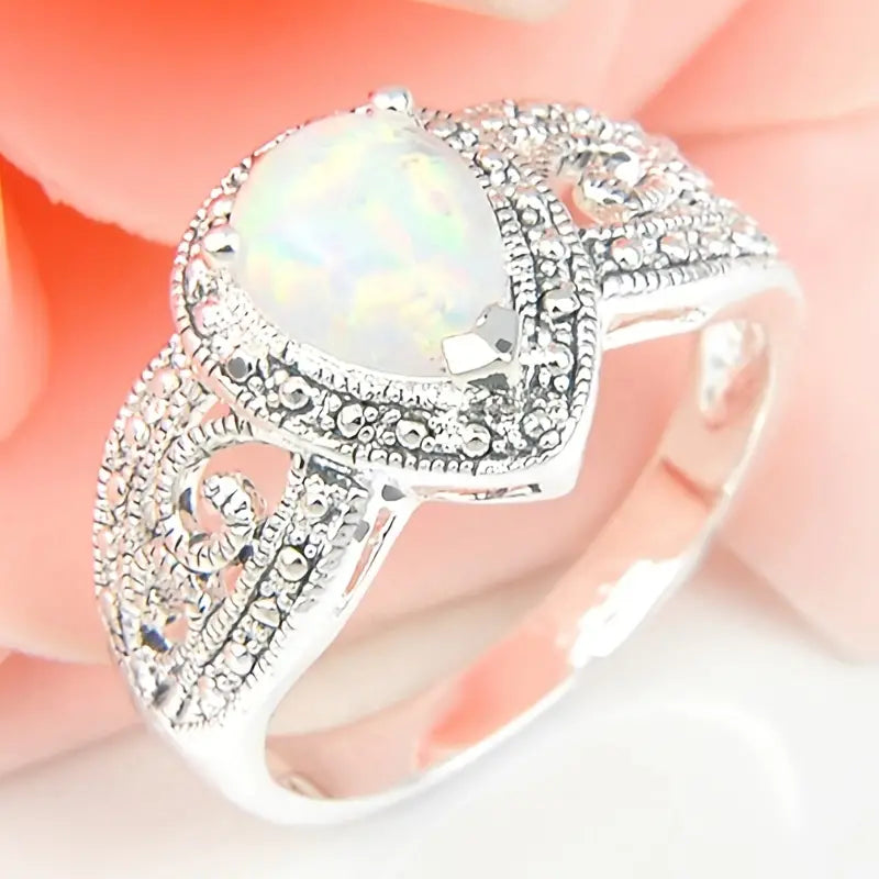 Pear Shaped Ring