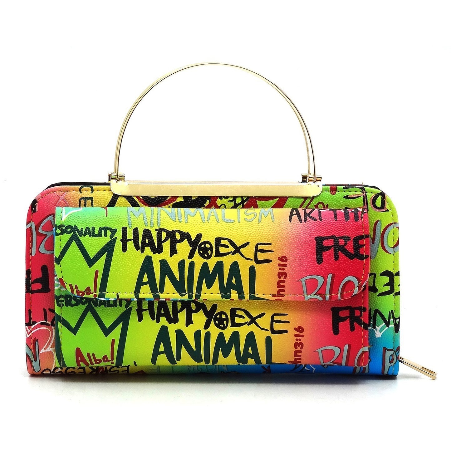 Graffiti Clutch Wallet