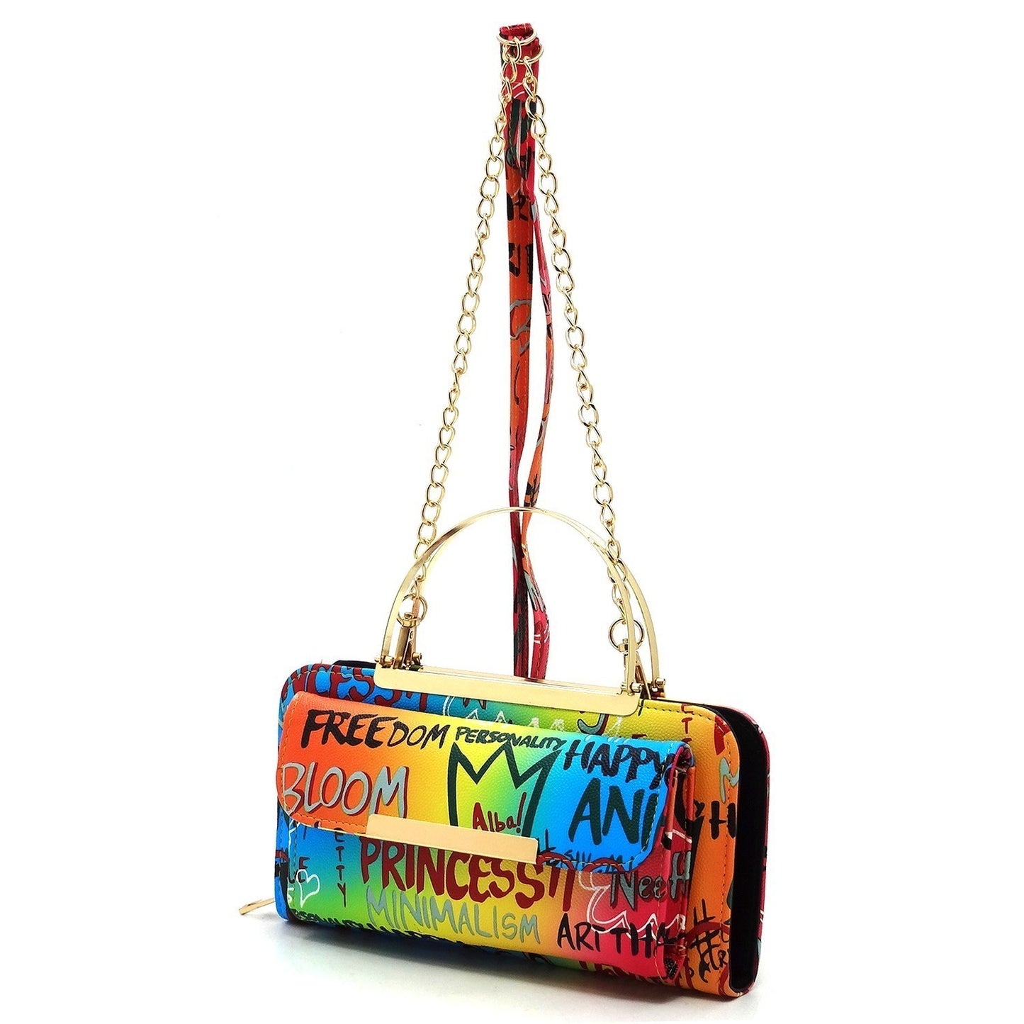 Graffiti Clutch Wallet