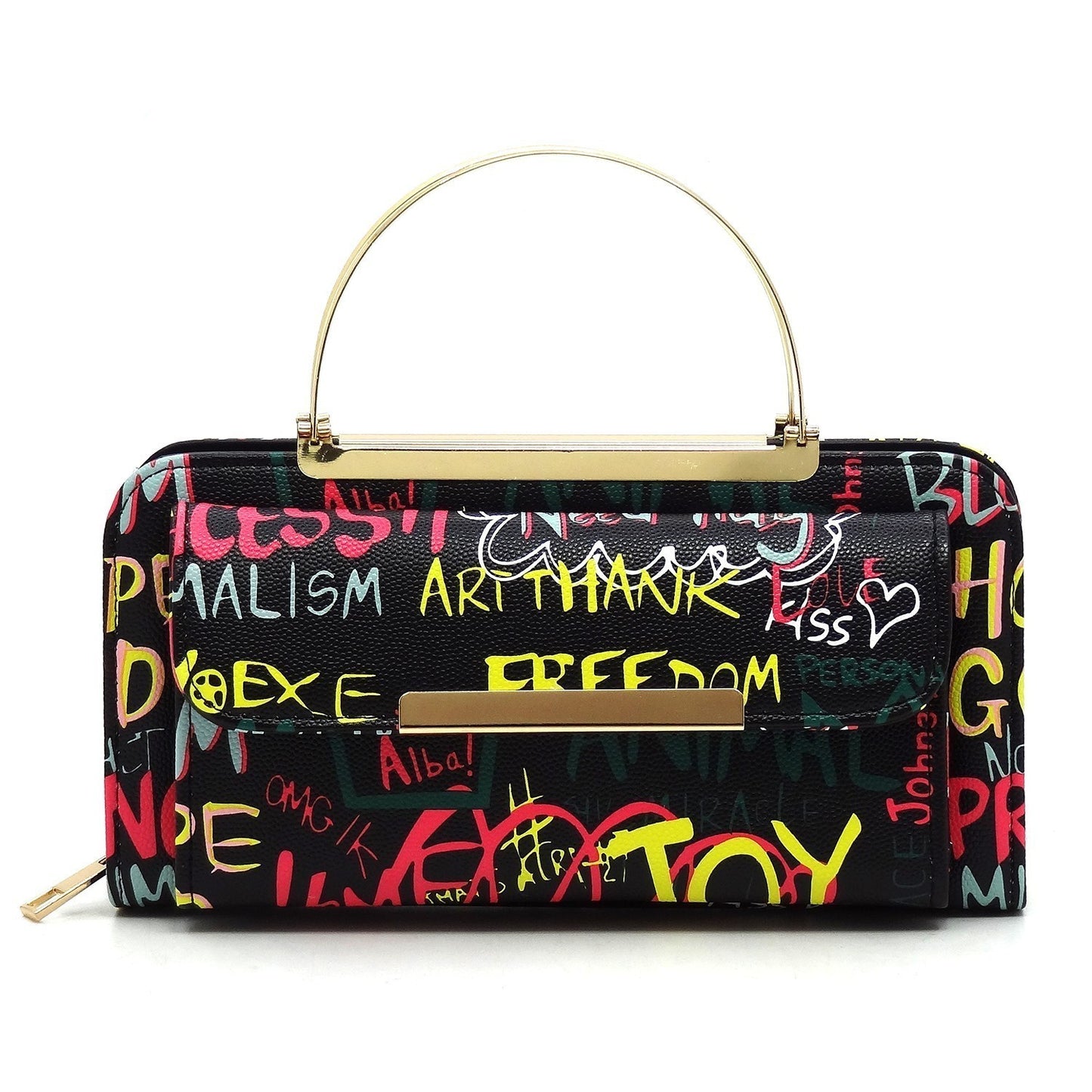 Graffiti Clutch Wallet