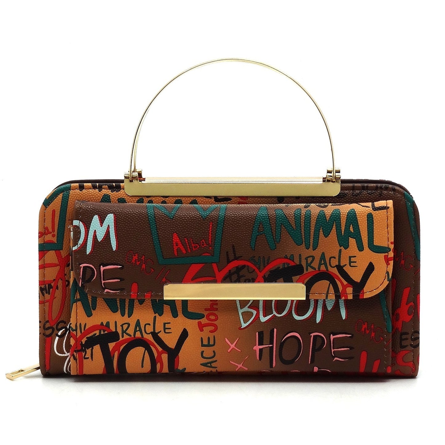 Graffiti Clutch Wallet