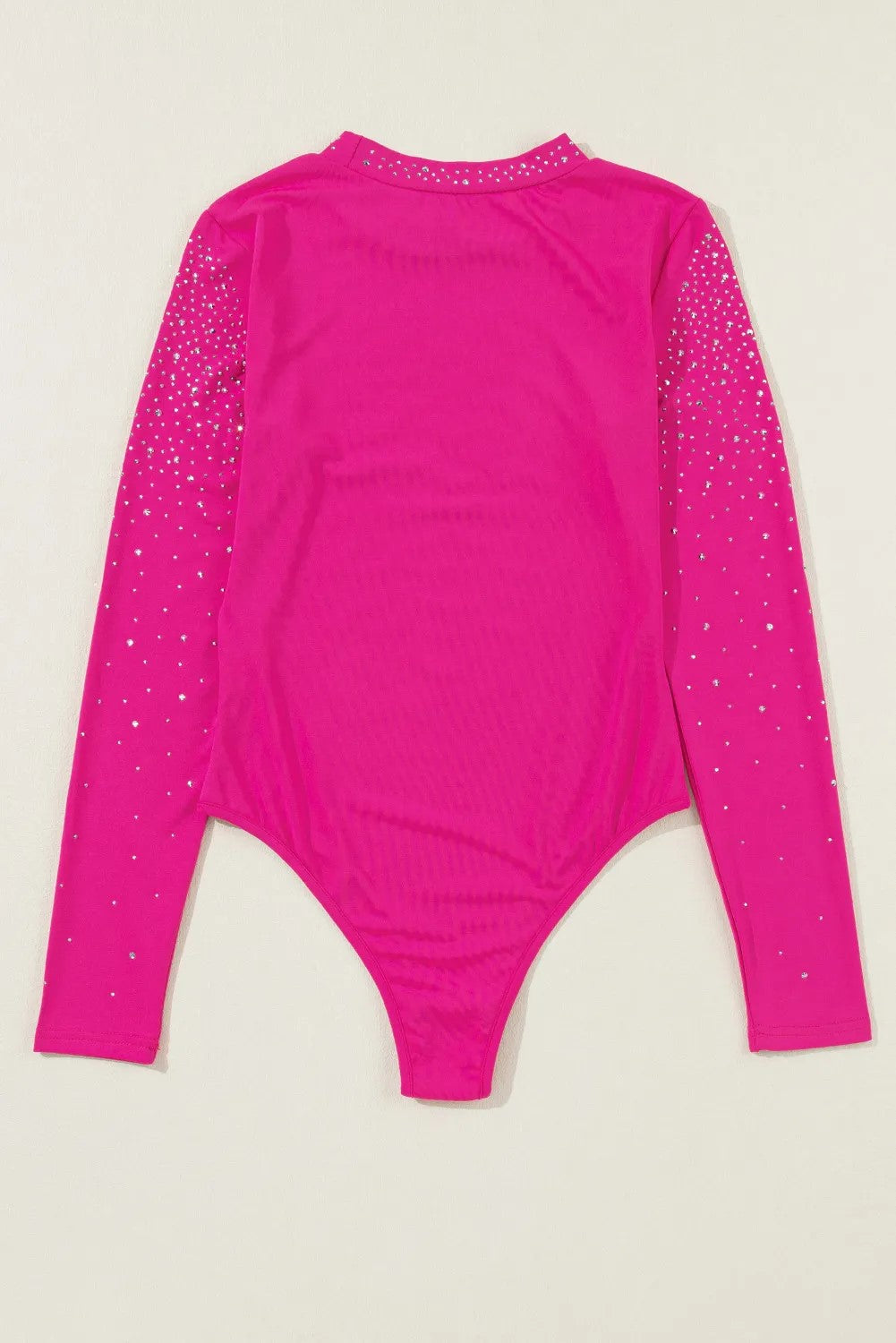 Long Sleeve Rhinestone Bodysuit