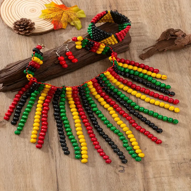 Dread-Lock Necklace Set