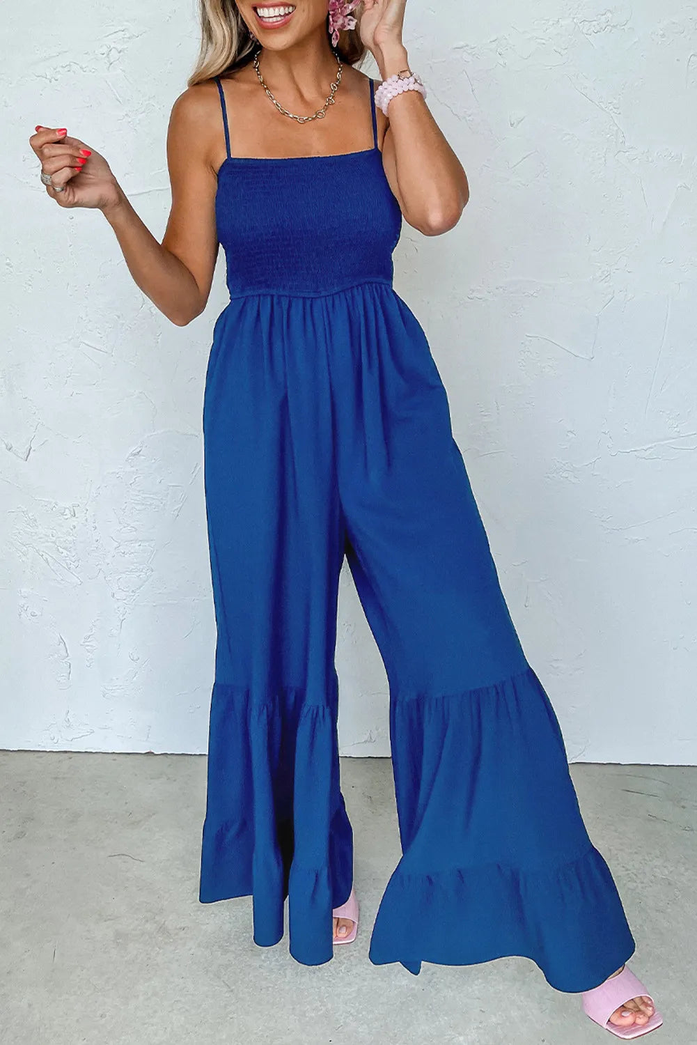 Navy Blue Jumpsuit