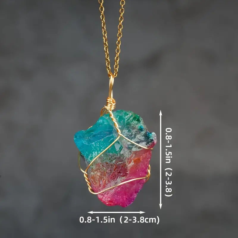 Irregular Natural Crystal Necklace