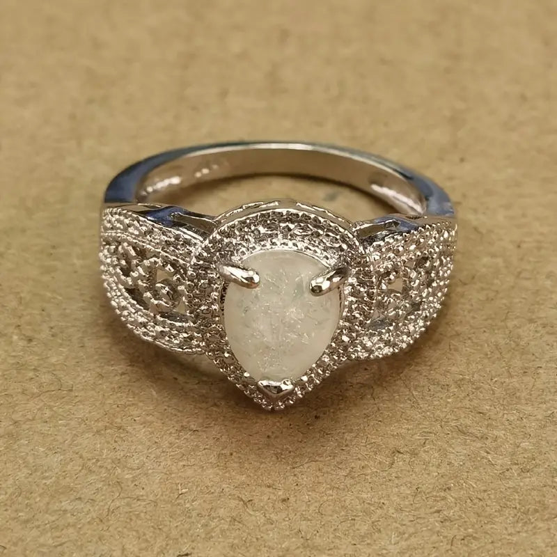 Pear Shaped Ring