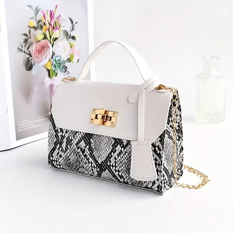 Mini Snake-Skin Bag