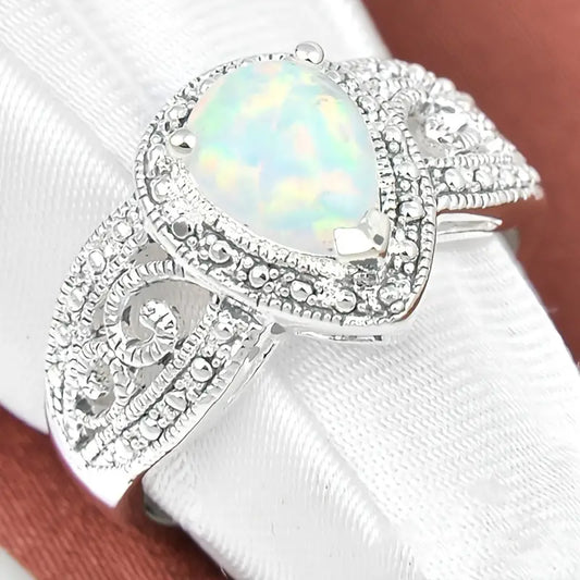 Pear Shaped Ring