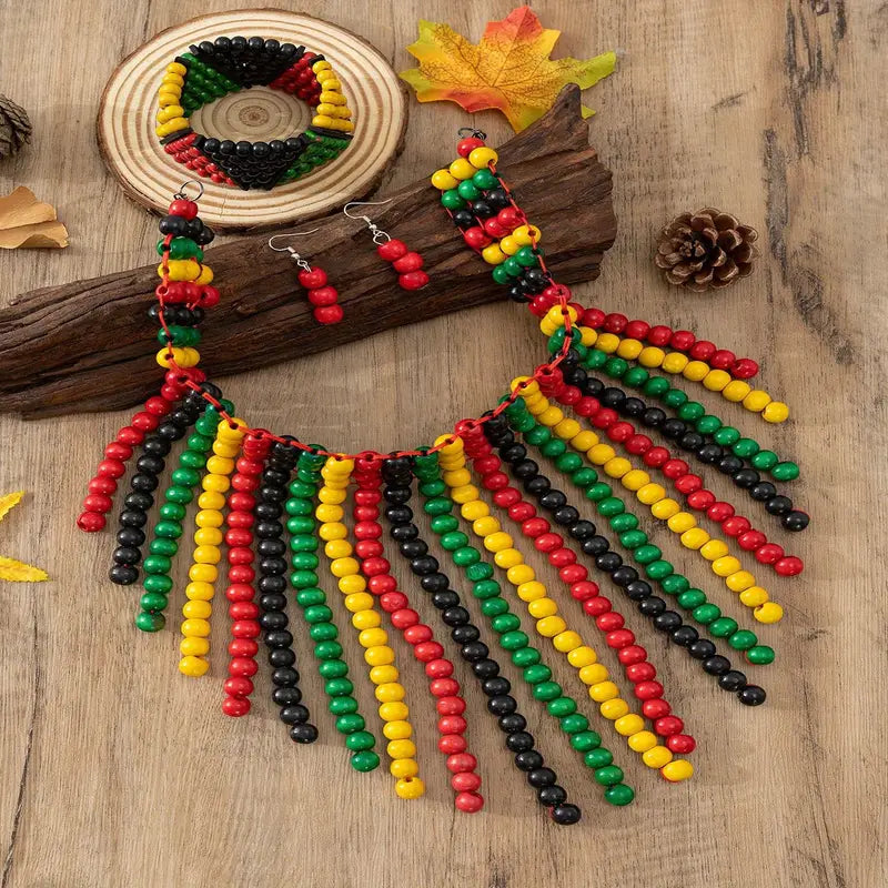 Dread-Lock Necklace Set