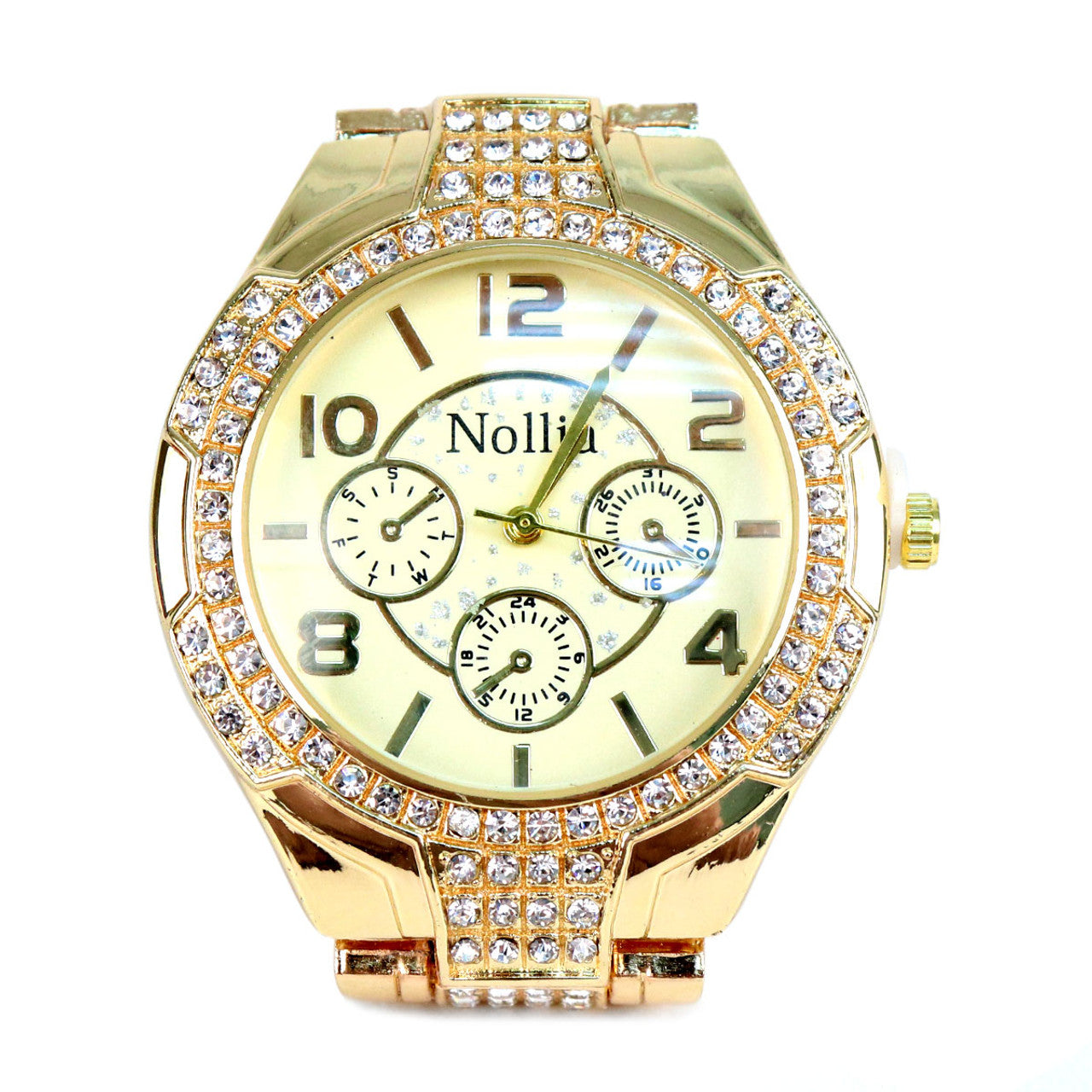 Gold Tone Dressy Watch