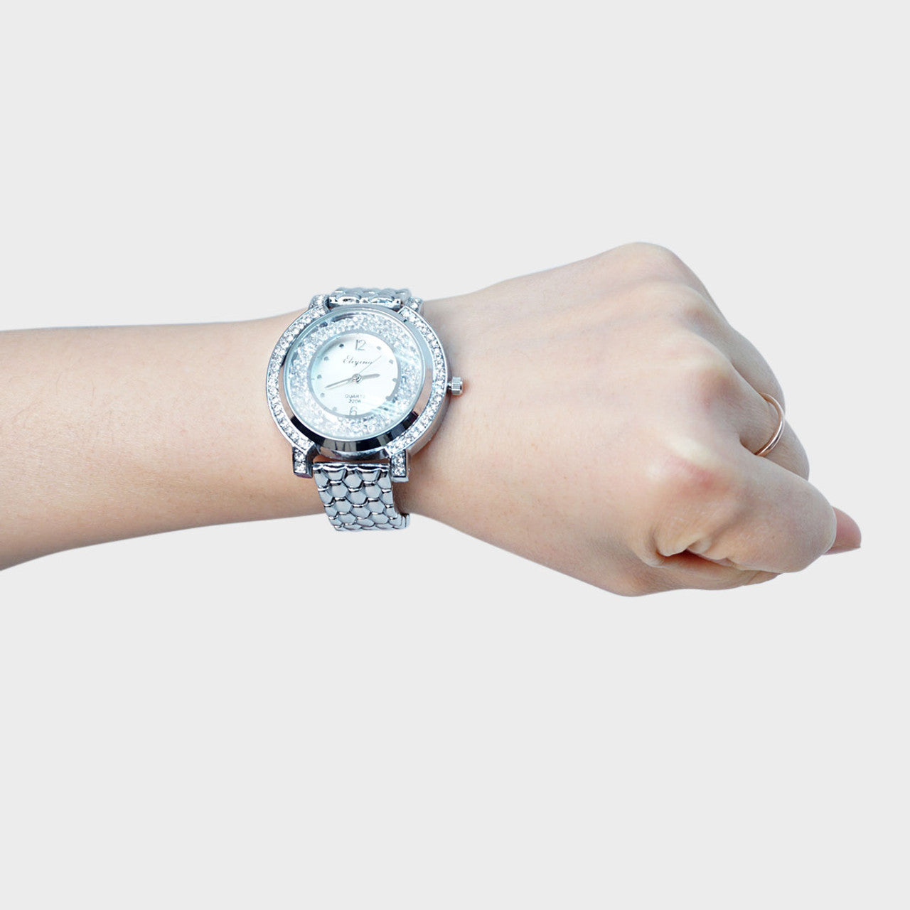 Silver Dress Watch