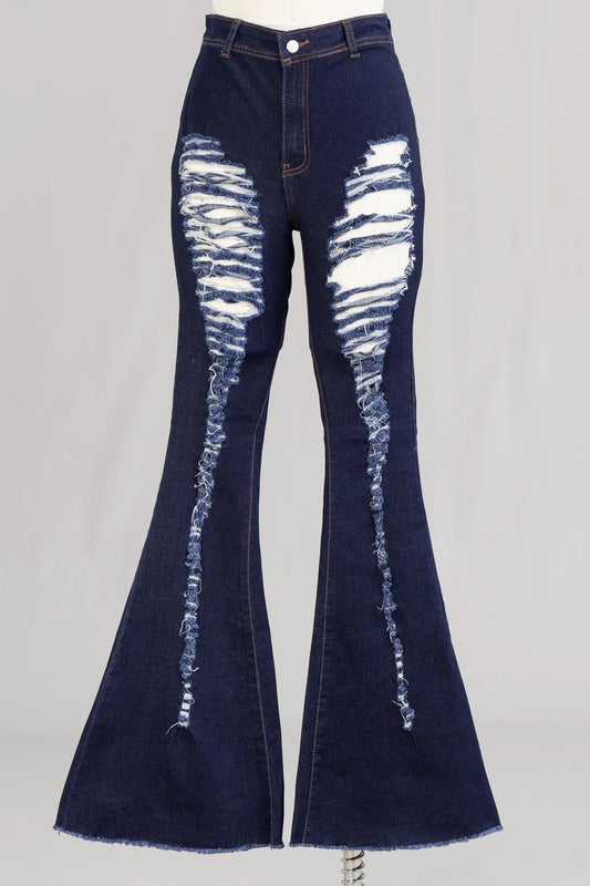 Stretch Flare Jeans