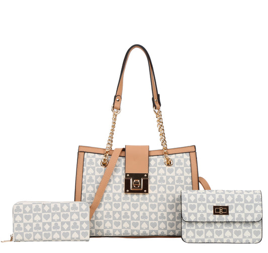 Monogram Bag Set