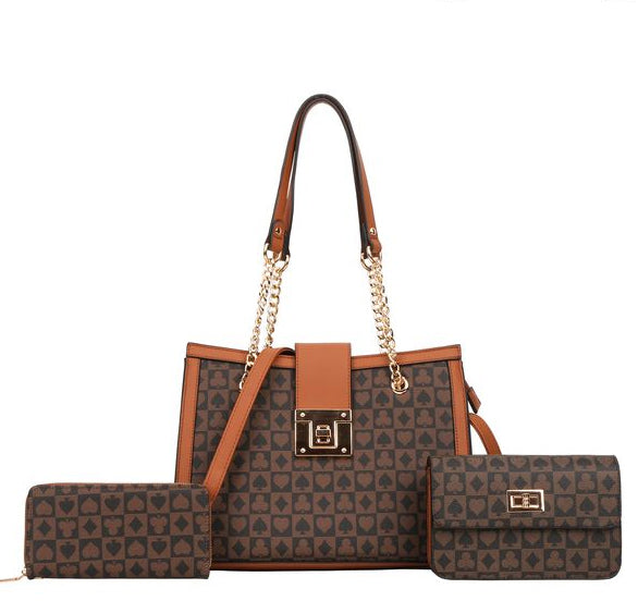 Monogram Bag Set