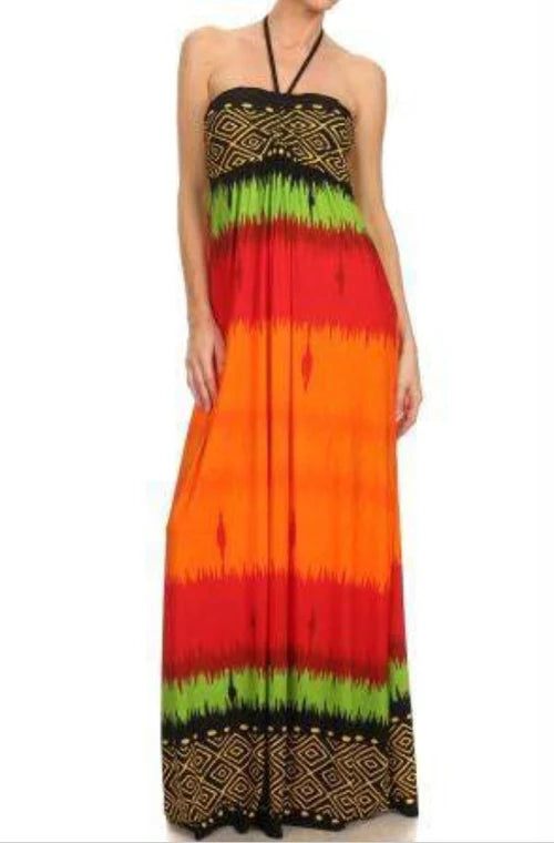 Print Maxi Dress