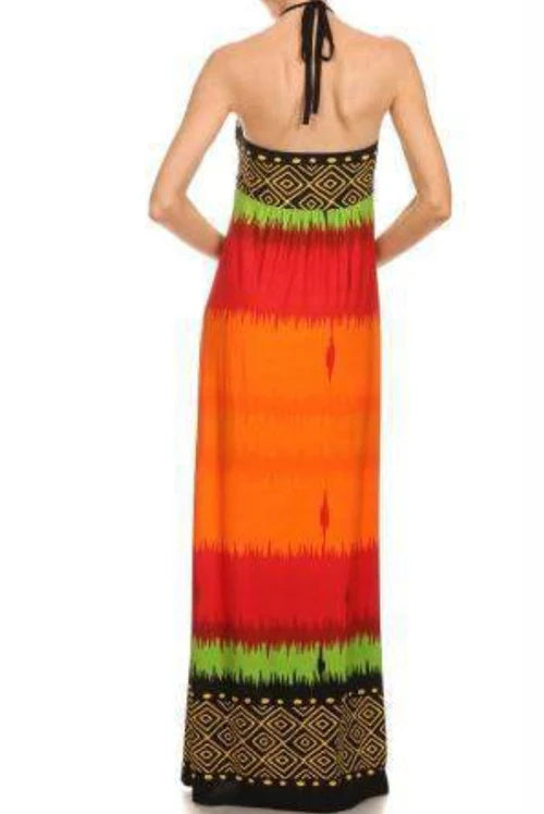 Print Maxi Dress