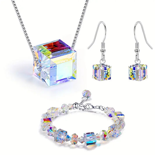 Crystal Necklace 3PC