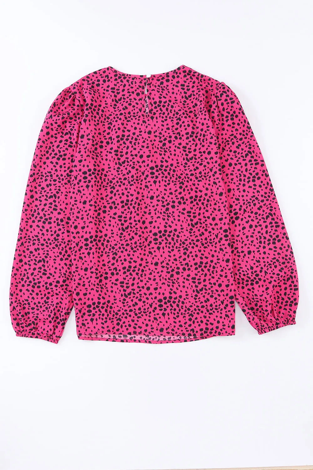 Rose Leopard Blouse