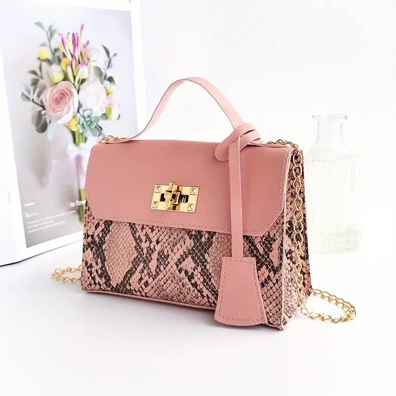 Mini Snake-Skin Bag