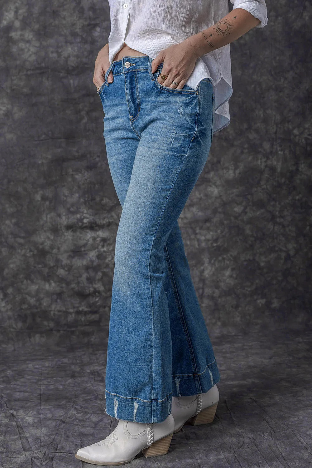 Flare Wash Jeans