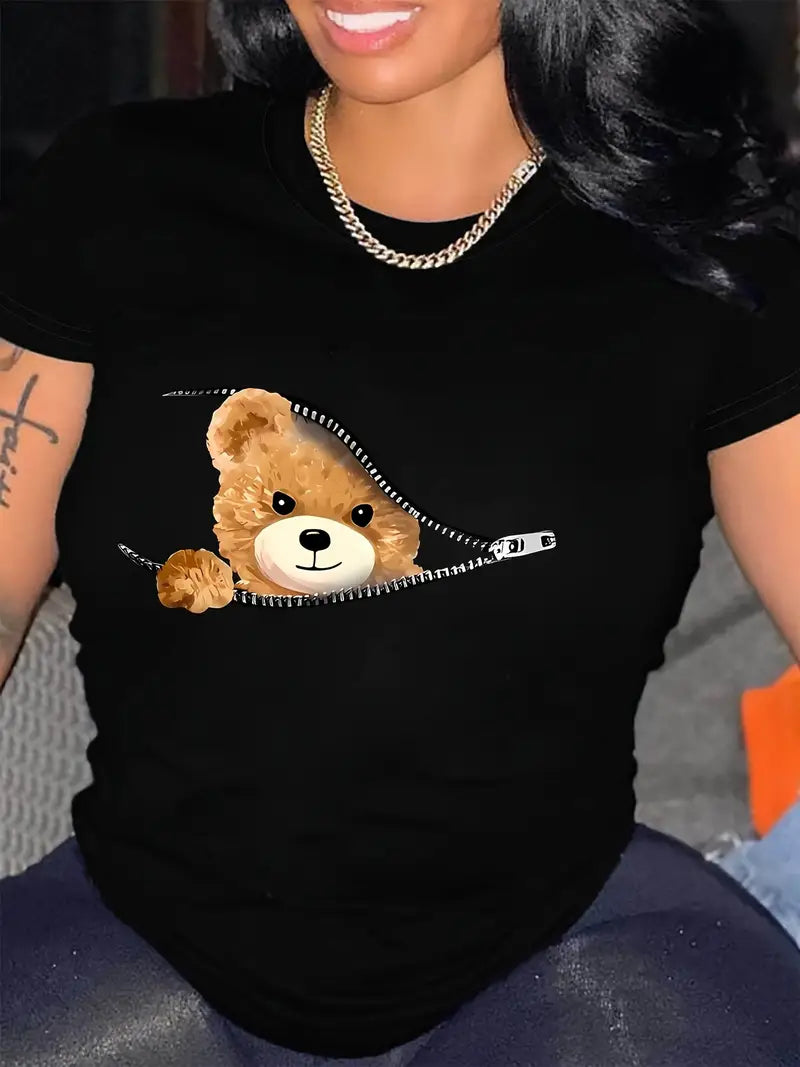 Bear Graphic T-Shirt