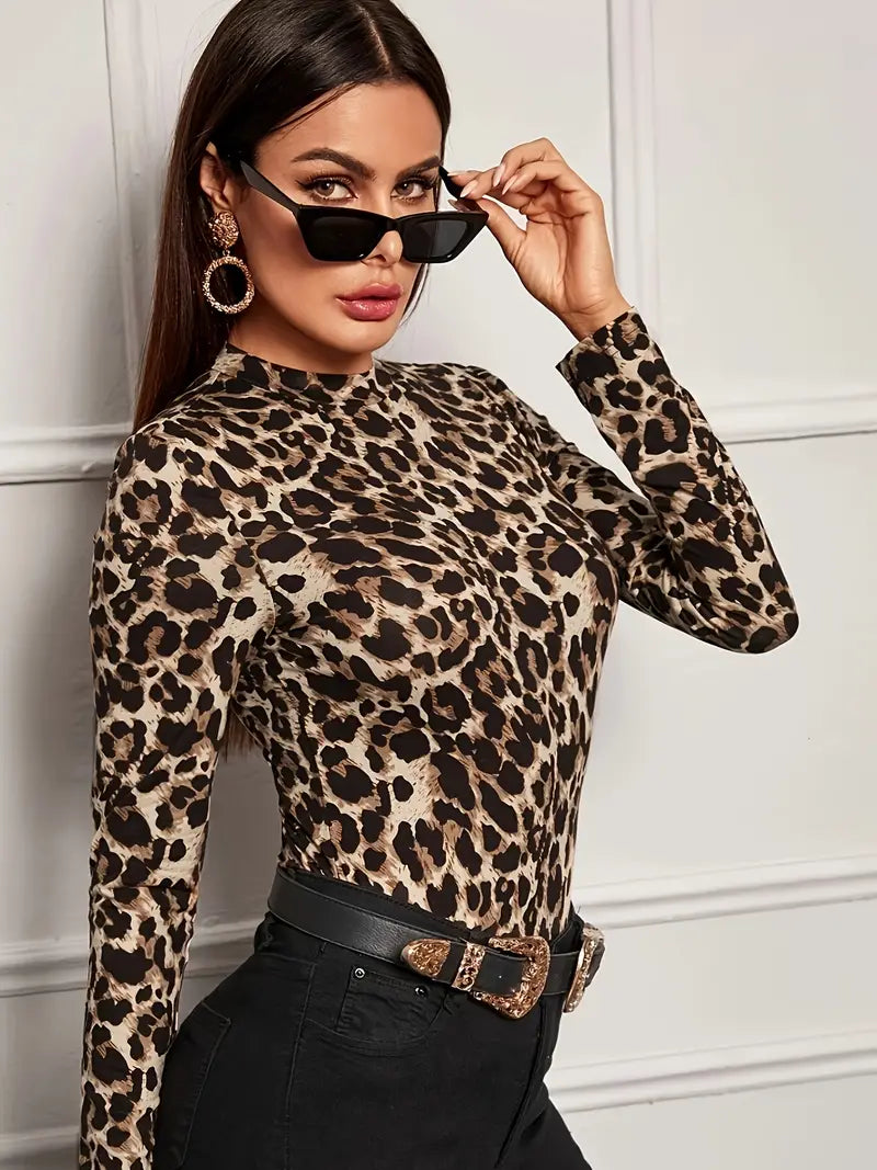 Leopard Print Long Sleeve