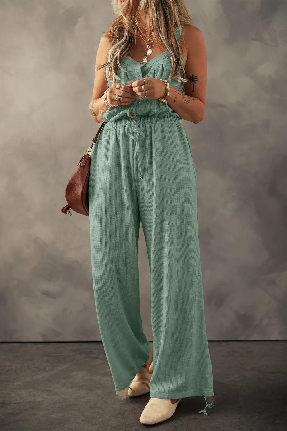 Knotted Straps Jumpsuit