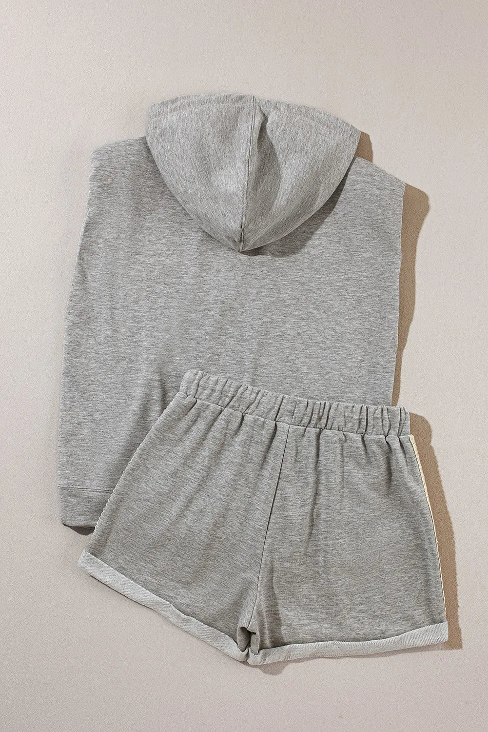 Gray Shorts Set