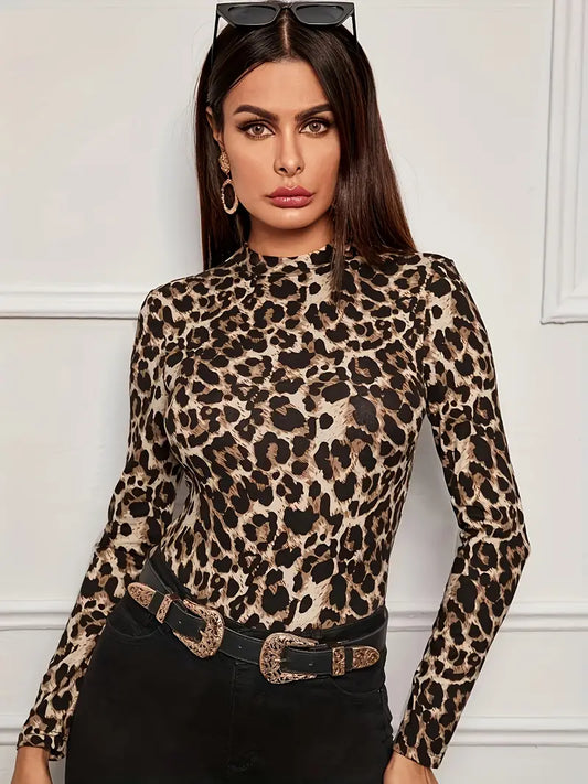 Leopard Print Long Sleeve