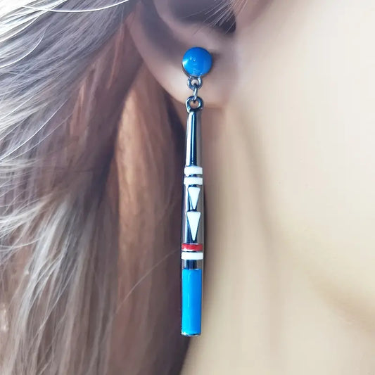 Bar Boho Drop Earrings