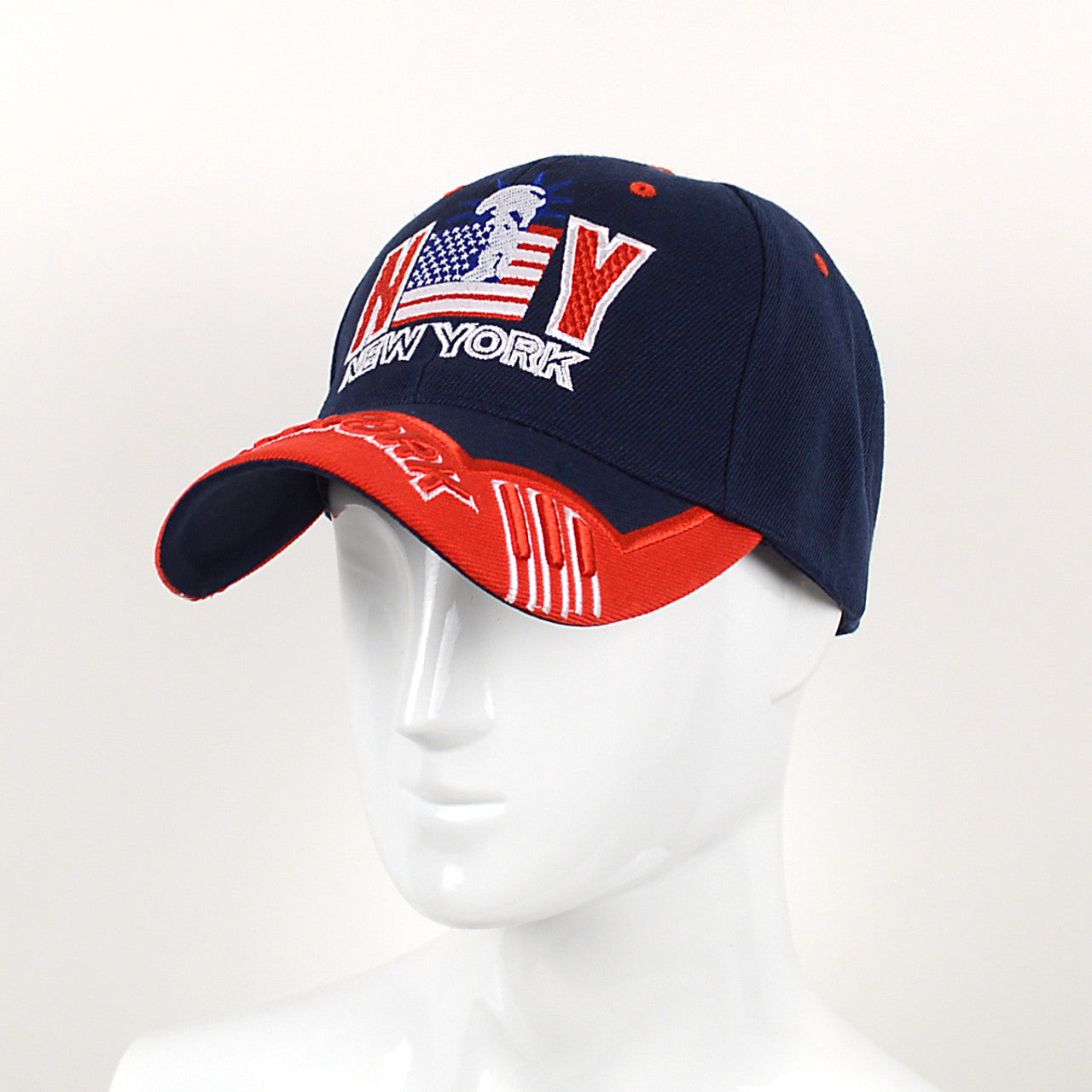 NY Flag Navy Blue Cap