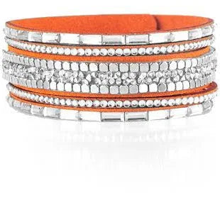 Rebel In Rhinestones Orange