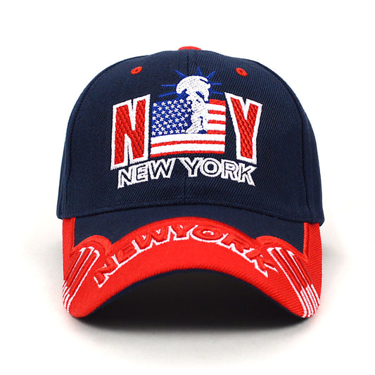 NY Flag Navy Blue Cap