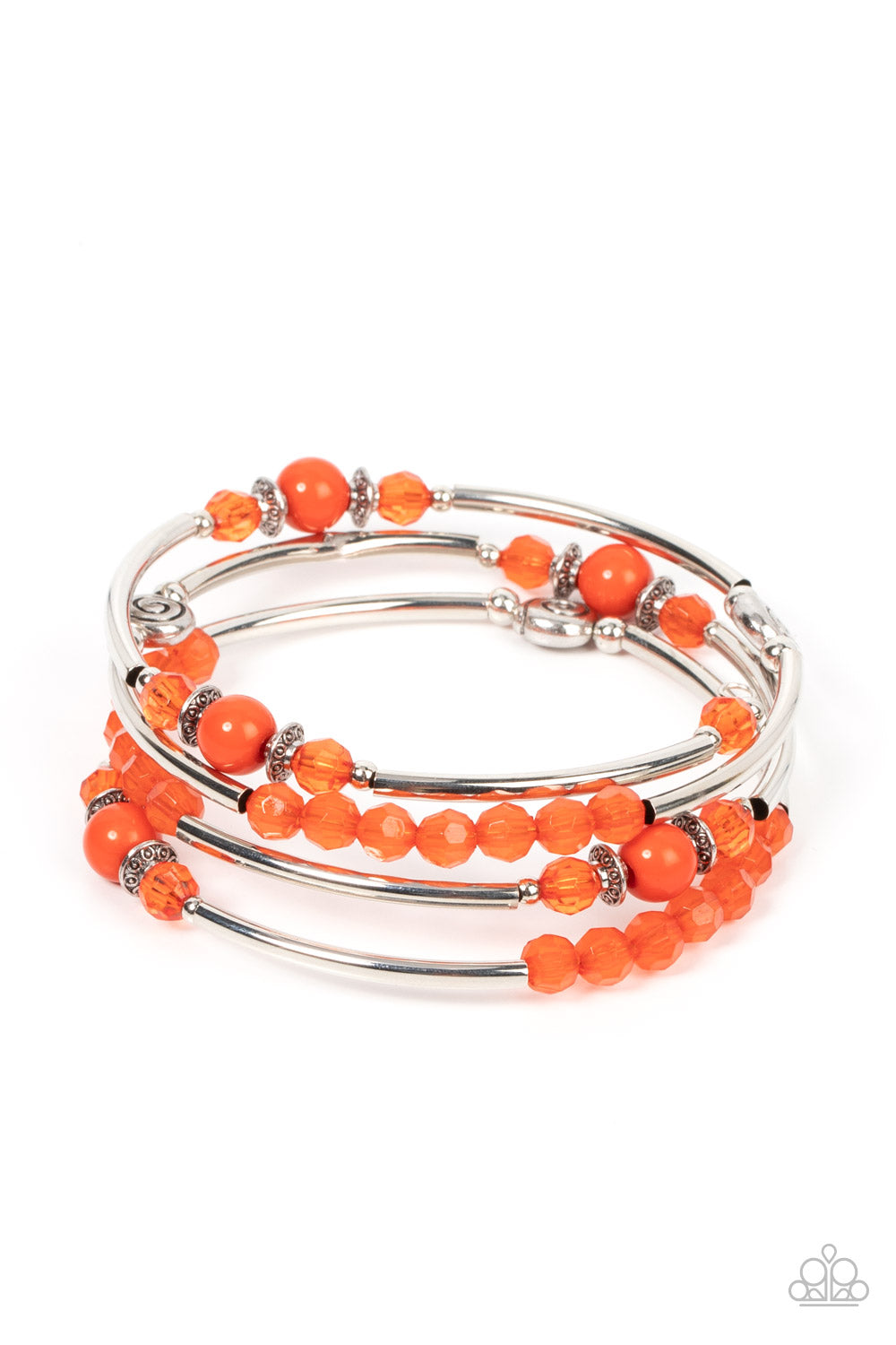 Whimsically Whirly Orange